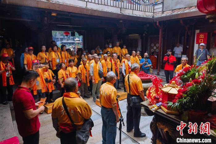 金门县信众组团赴泉州通淮关岳庙谒祖进香_古宁头_真武殿_活动