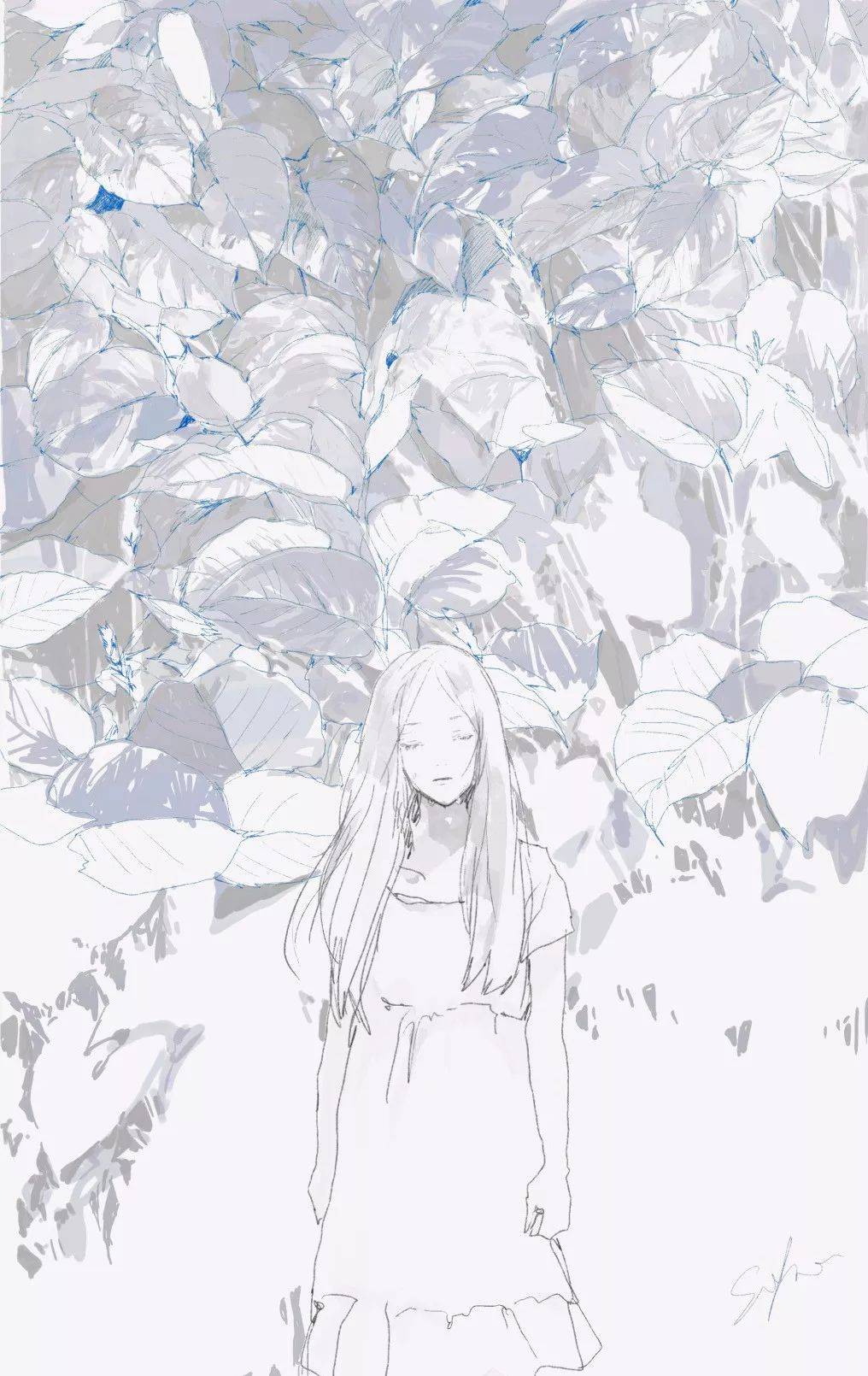 这画让人瞬间平静!太美了!