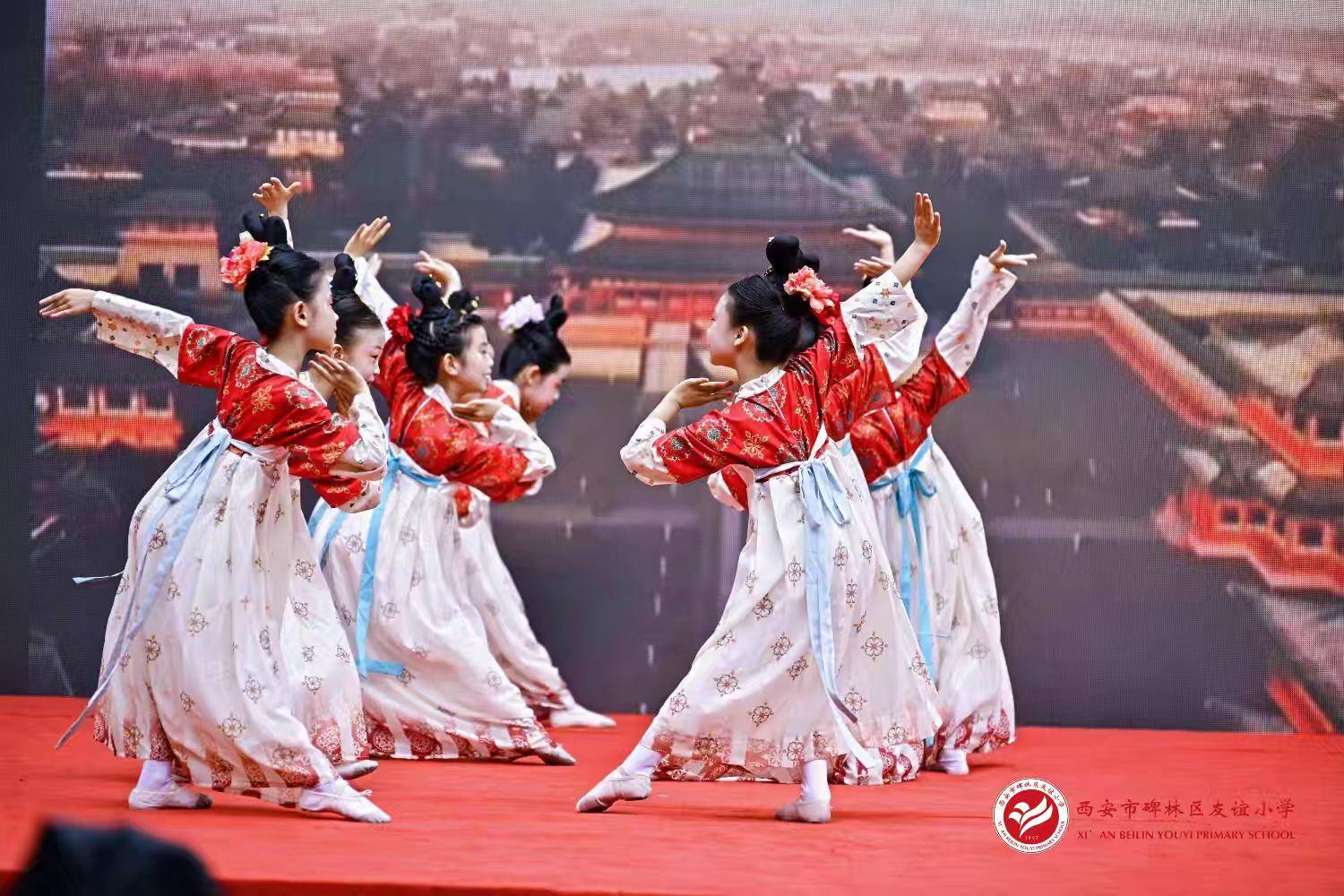 梦校园 非遗传承" 碑林区友谊小学开展传统文化进校园活动_年级_舞蹈