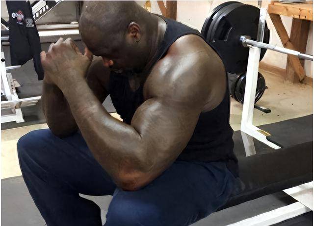 nba最强5大麒麟臂,奥尼尔手臂像充气 詹姆斯球衣穿成紧身衣_肌肉_中锋