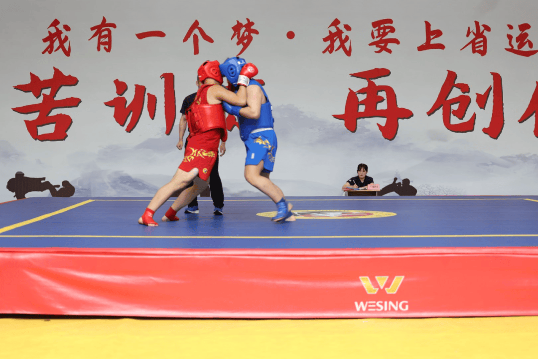 "我有一个梦·我要上省运"2024年衢州市青少年武术散打锦标赛火热开赛