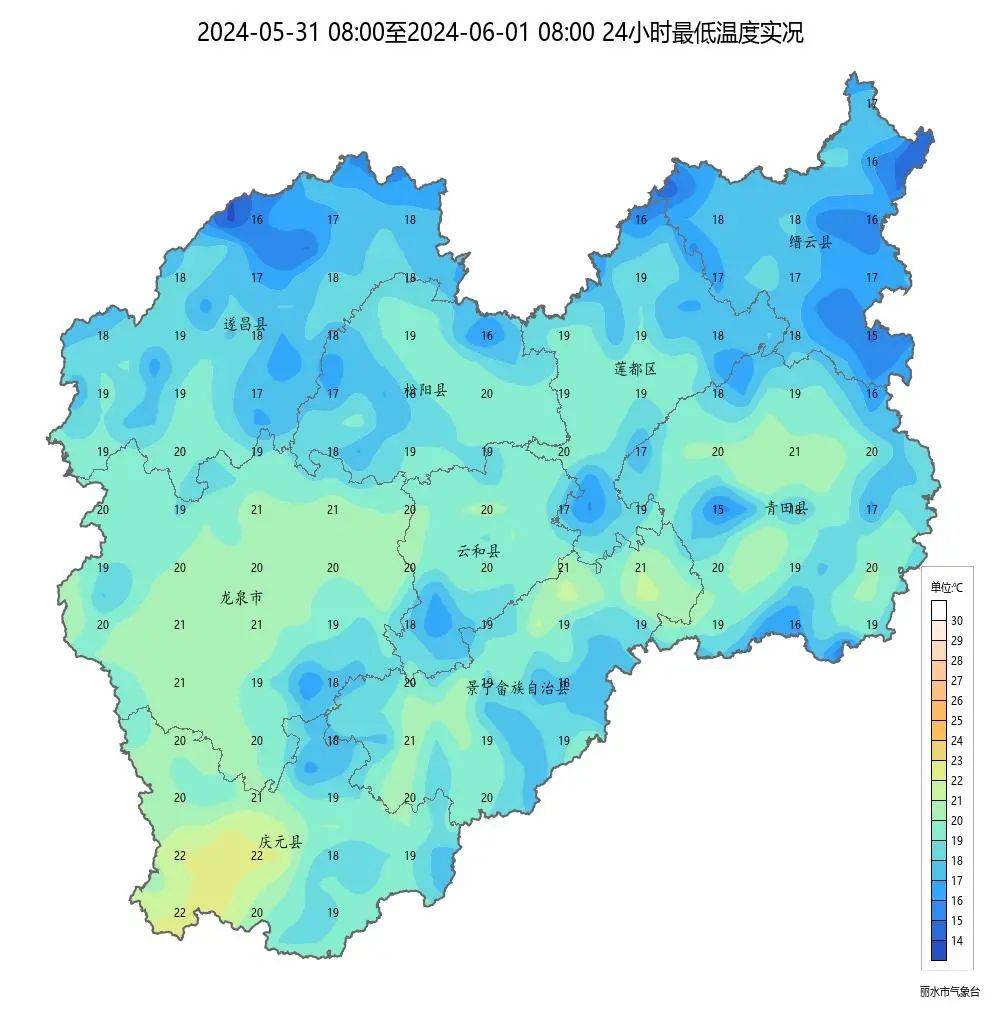 天气要点767676丽水市气象台2024年06月01日09时30分发布暴雨