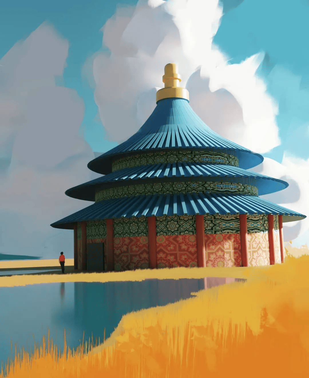 3d渲染与2d绘画的技巧!