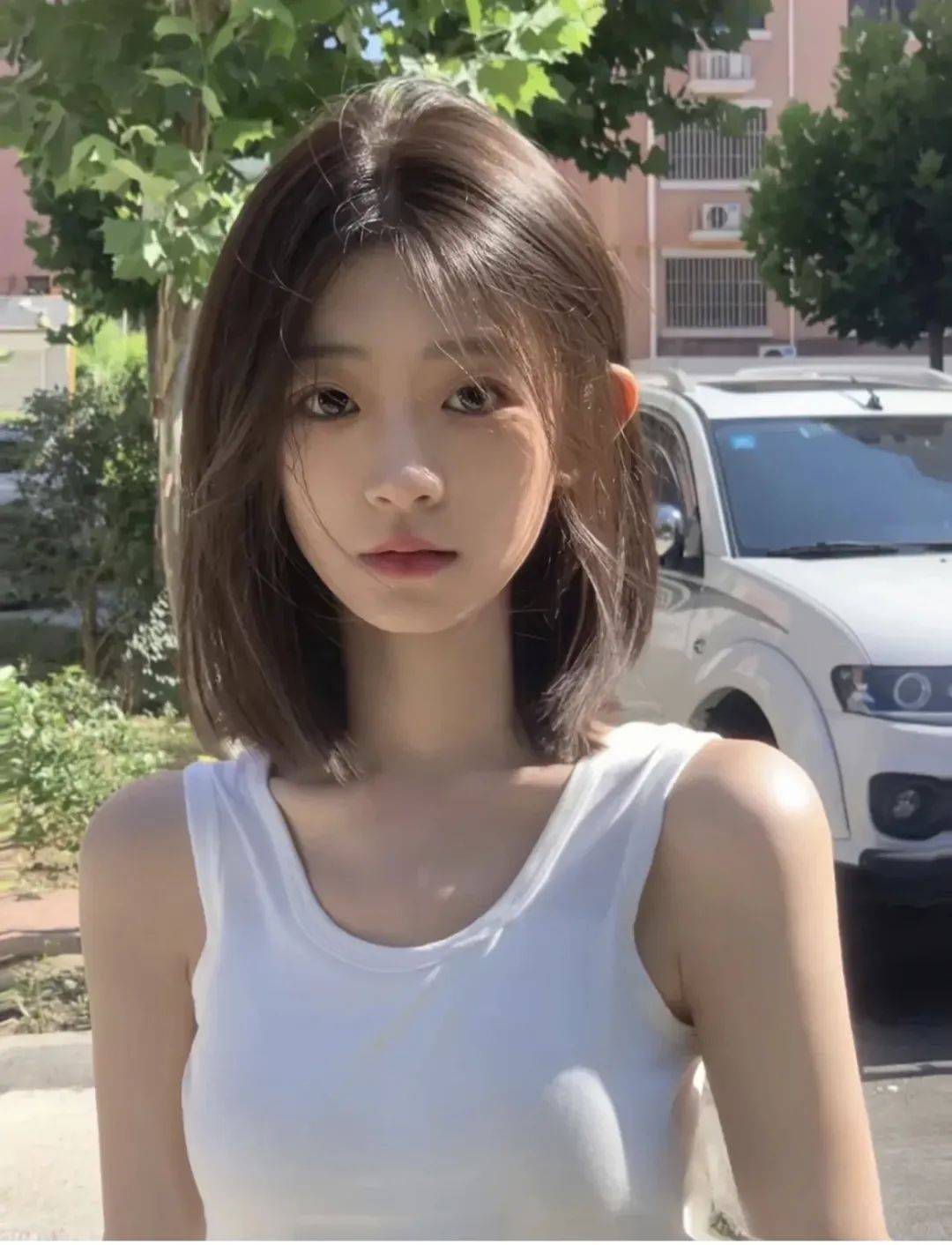 落肩发只有女生才懂这个发型的杀伤力