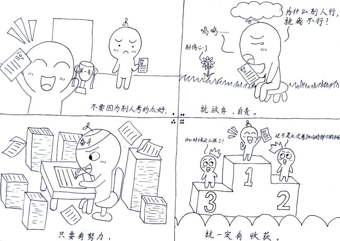 幸福成长—— 广州开发区第一小学2024年心理健康活动月心理漫画创作