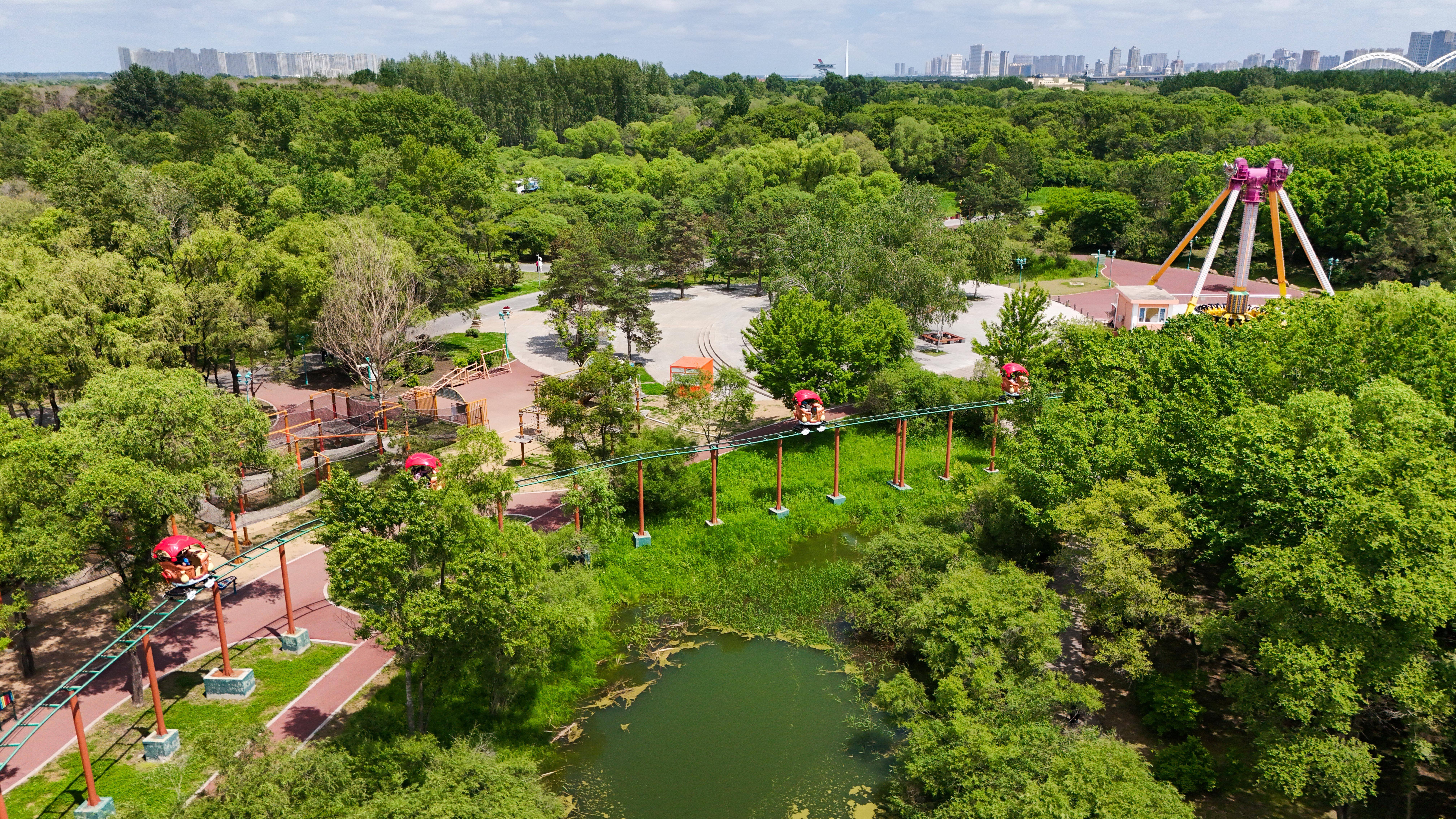 飞阅中国|太阳岛的绿色生态底色