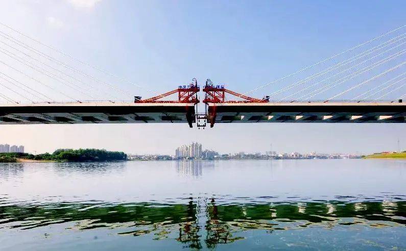 桥见"牵手" | "湘江第一跨"杨梅洲大桥合龙