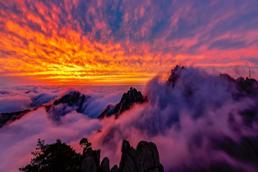 【大黄山365·第197期】初夏黄山:日出与日落的诗篇