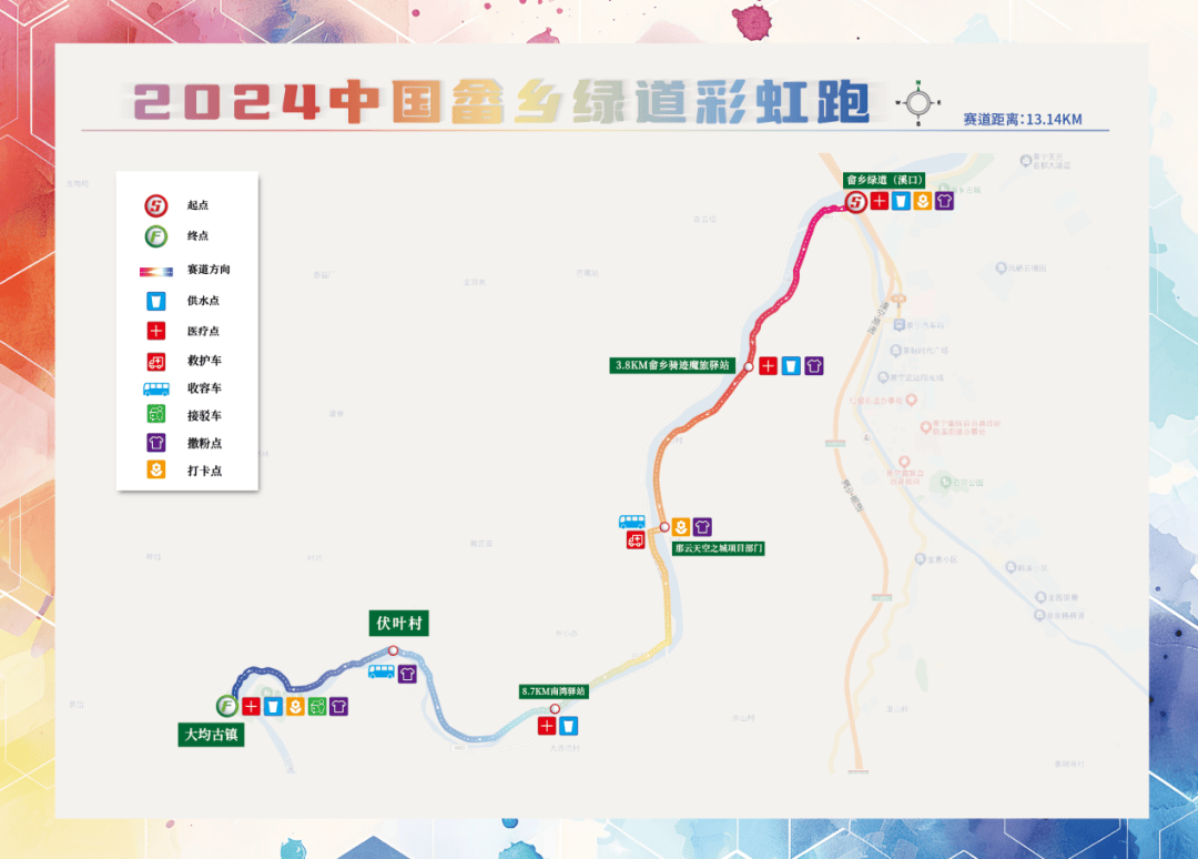 活动预告 | 2024中国畲乡绿道彩虹跑即将热力开跑!