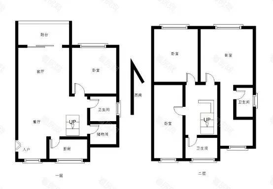 深圳湾复式超高拓4房】南山· 4房 | 曦湾华府 89㎡_房源_户型_白先生