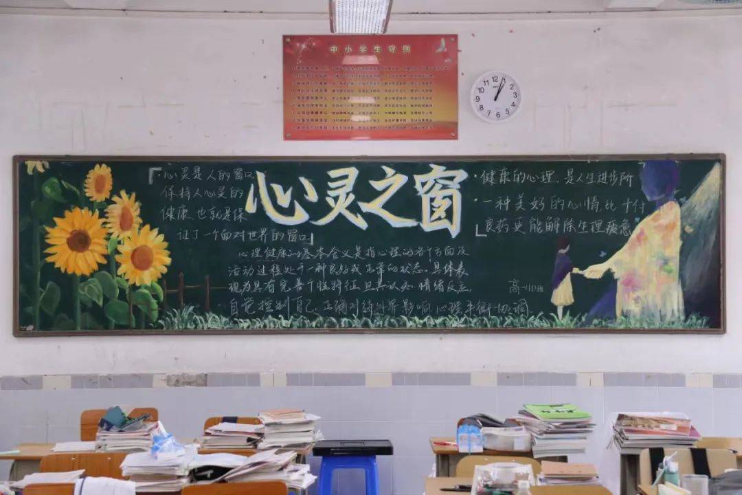 高一高二黑板报评选活动