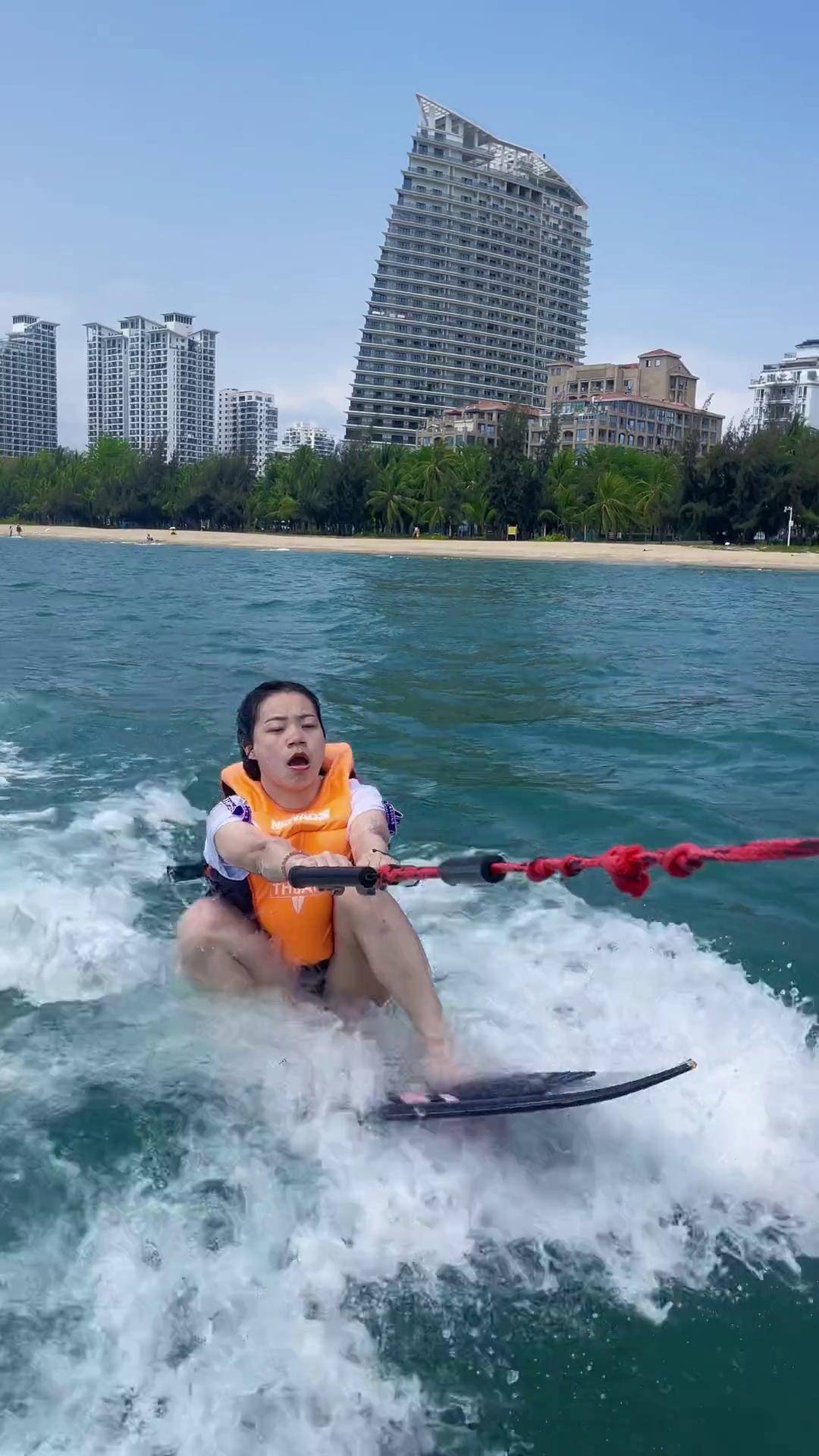 大元哥哥尾波冲浪 尾波冲浪教学 夏日必备