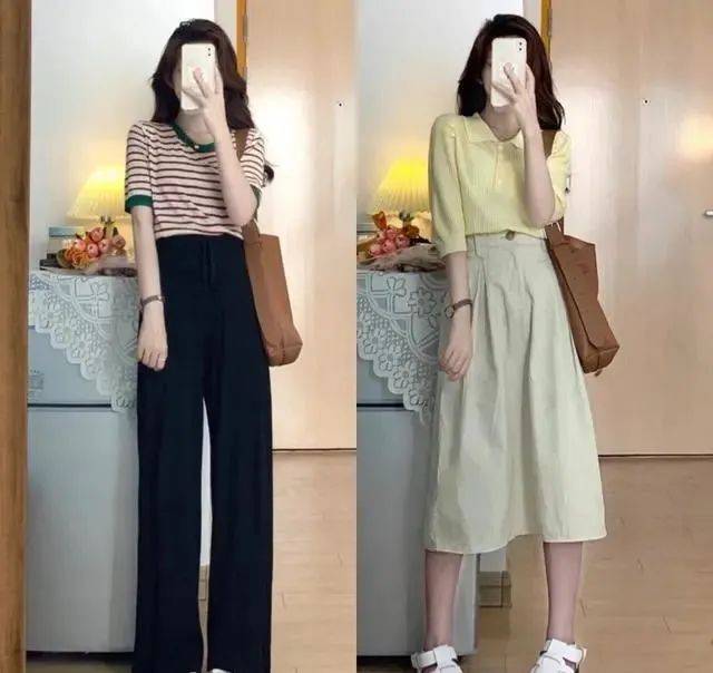 150cm小个子女生穿搭分享,1个思路和4个公式,显高显瘦很实用