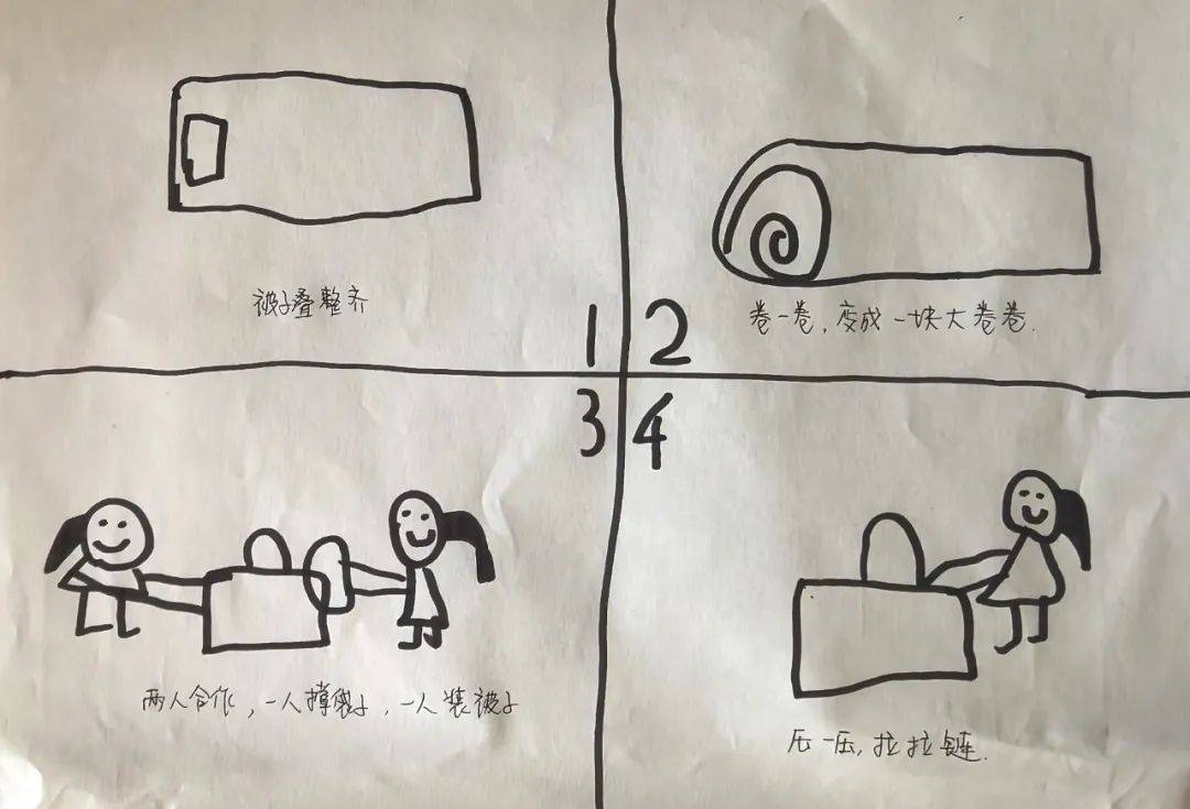 生活自理 快乐加"被"_被子_幼儿_被褥