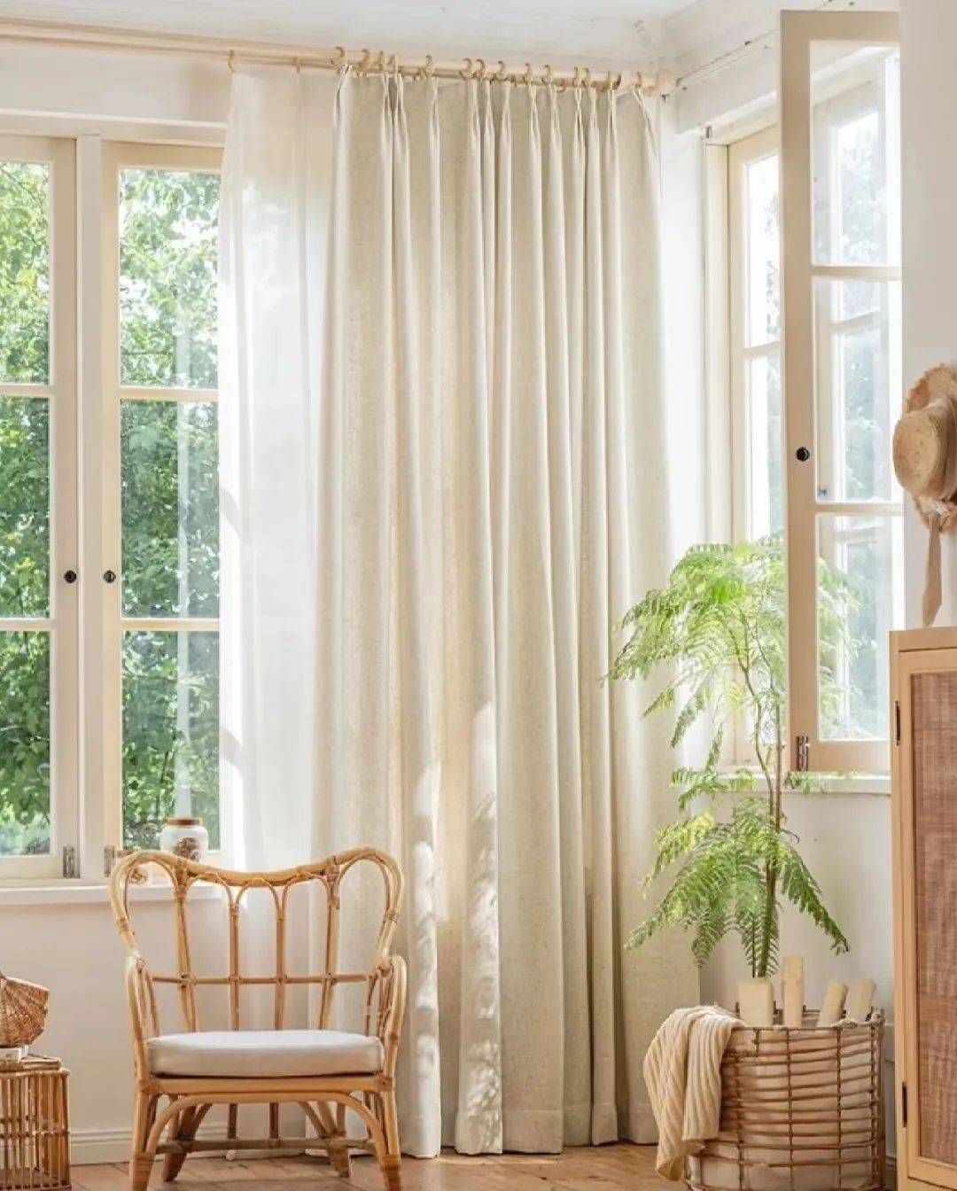 装饰家 · 素面生活:平凡而天然的质感之美,需要慢慢累积_自然_窗帘