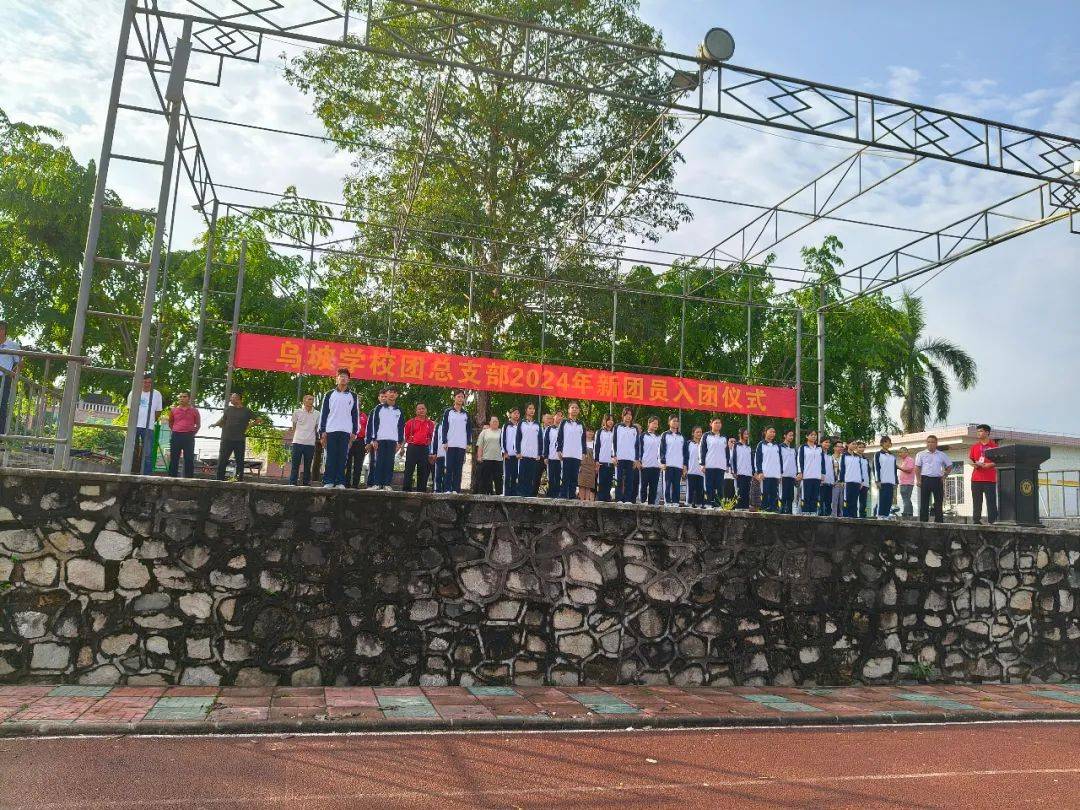 青春心向团 书写新篇章 | 屯昌县各中学团组织开展2024年新团员入团