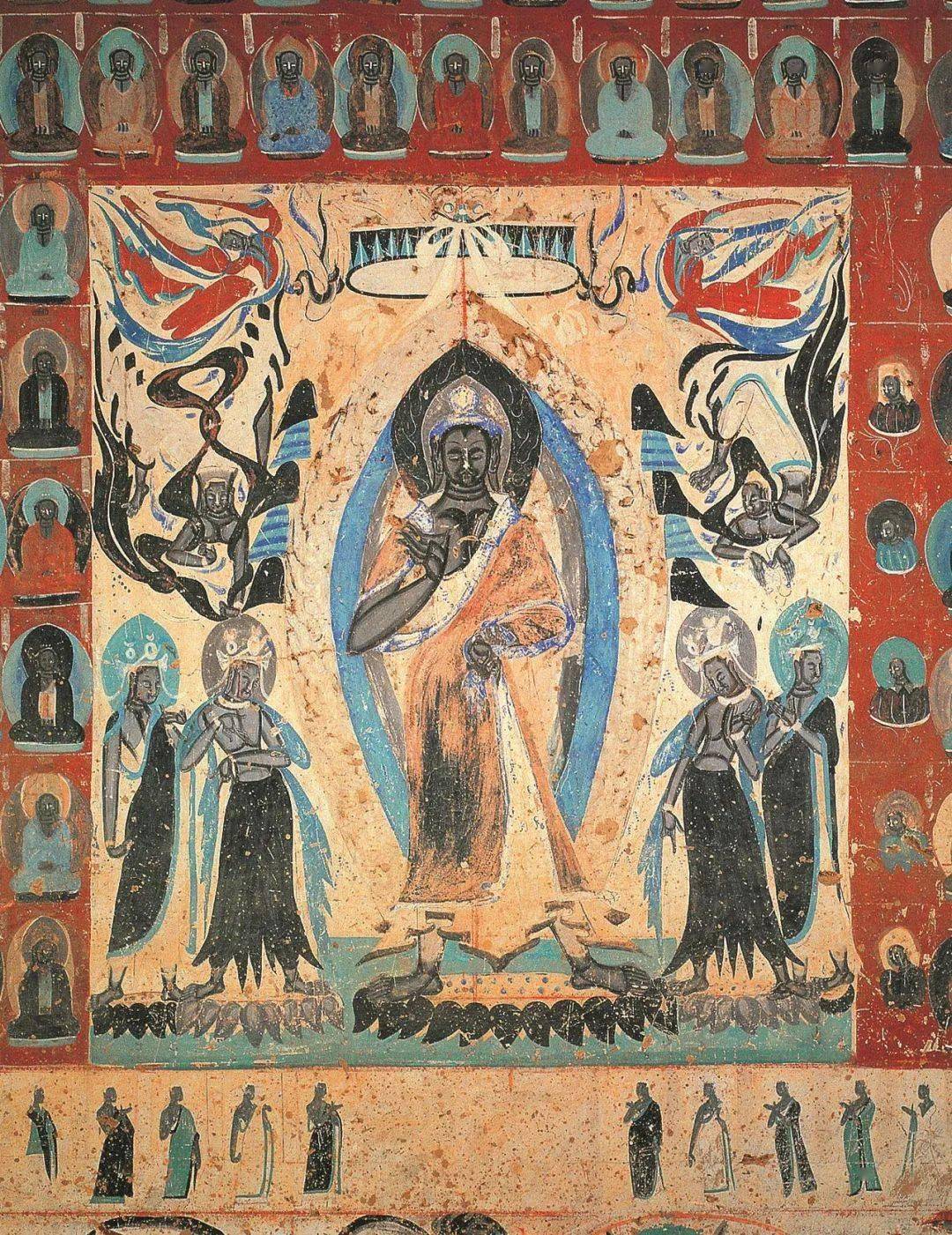 壁画_敦煌莫高窟_中国