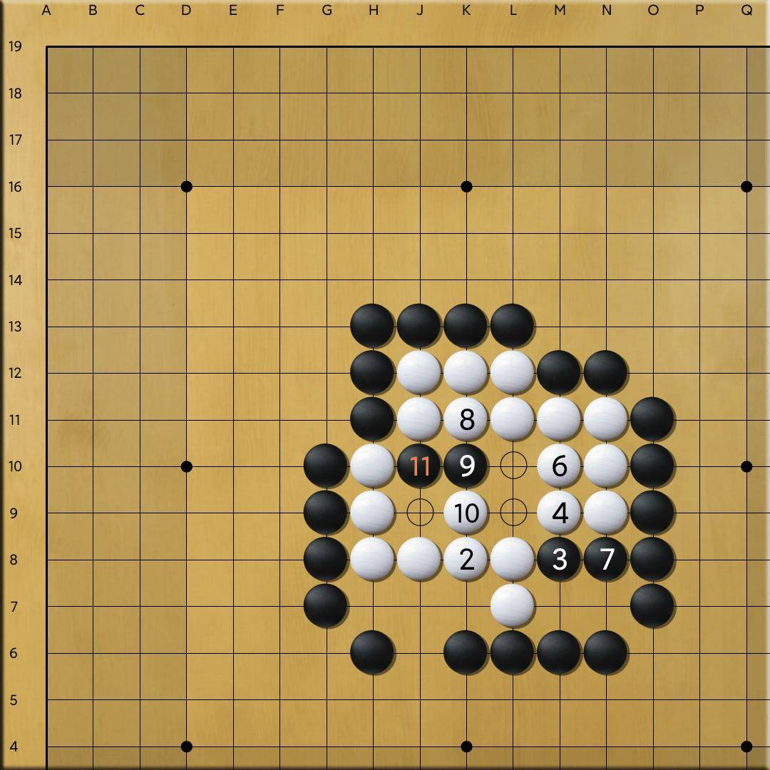 死活6-47:黑先围棋死活题6月13日