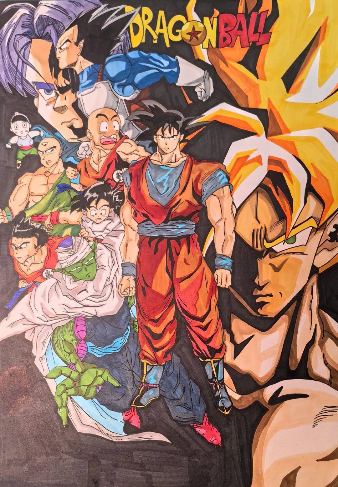 【云画廊 ▏每日一画】610班61赵逸宸《龙珠地球卫士》(1388)