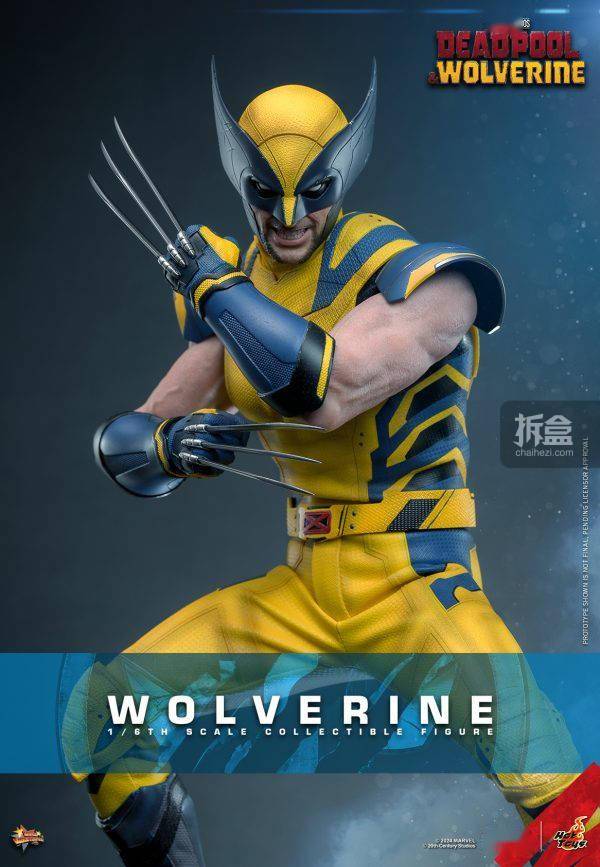 hottoys 死侍与金刚狼 金刚狼休杰克曼 1/6漫威可动人偶