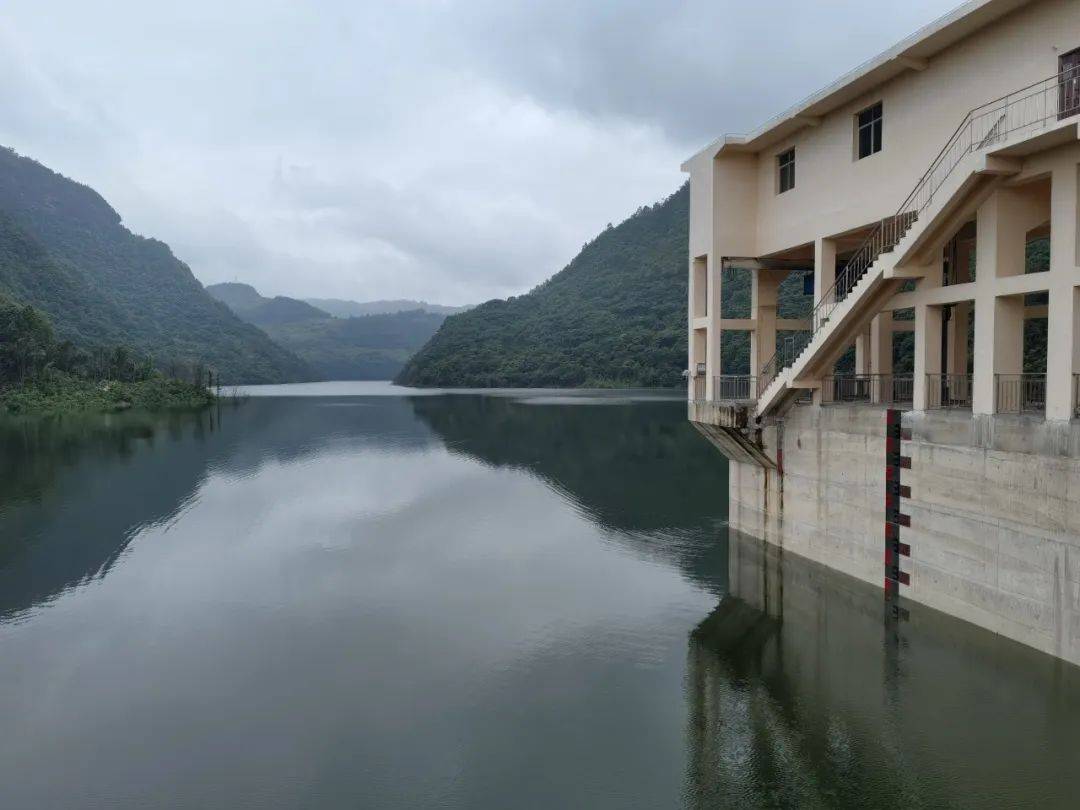 邻水县大洪河水库图片