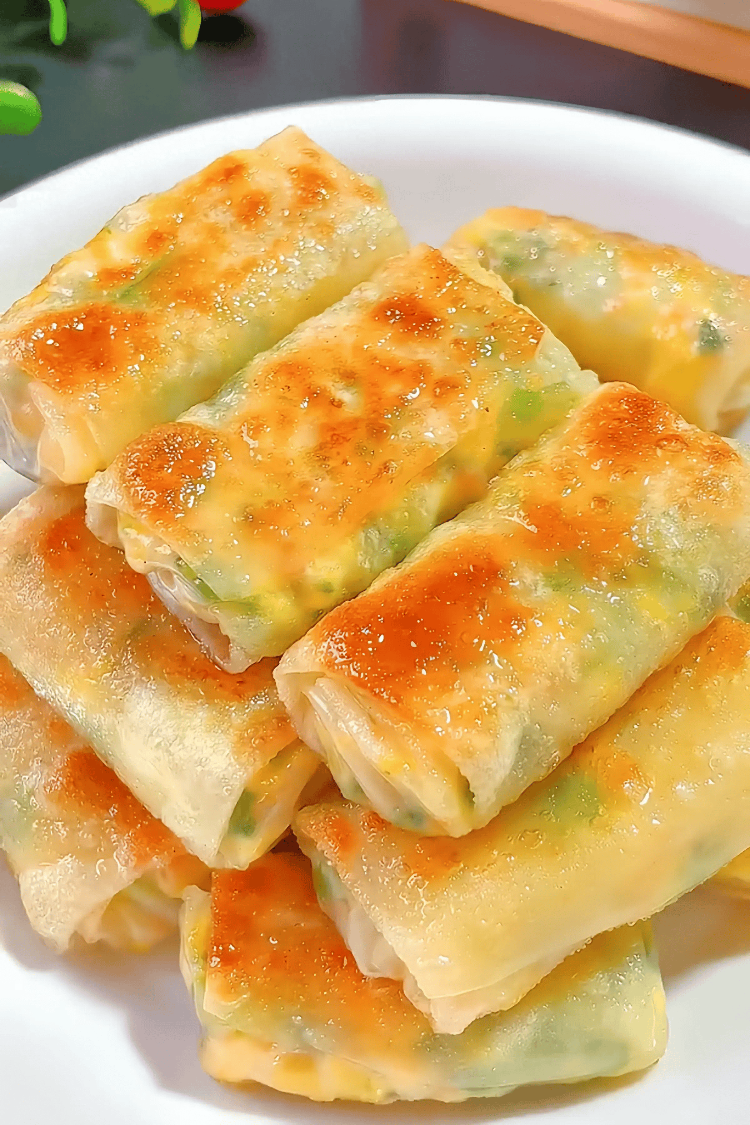 小白菜锅贴!皮薄馅大!新手小白也能轻松拿捏!