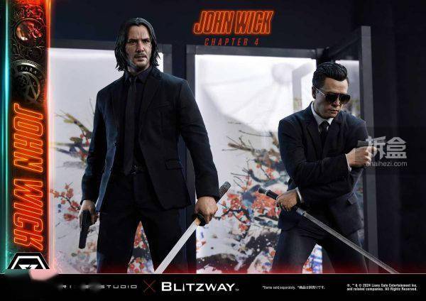 prime 1 studio 疾速追杀4 约翰威克john wick 电影雕像