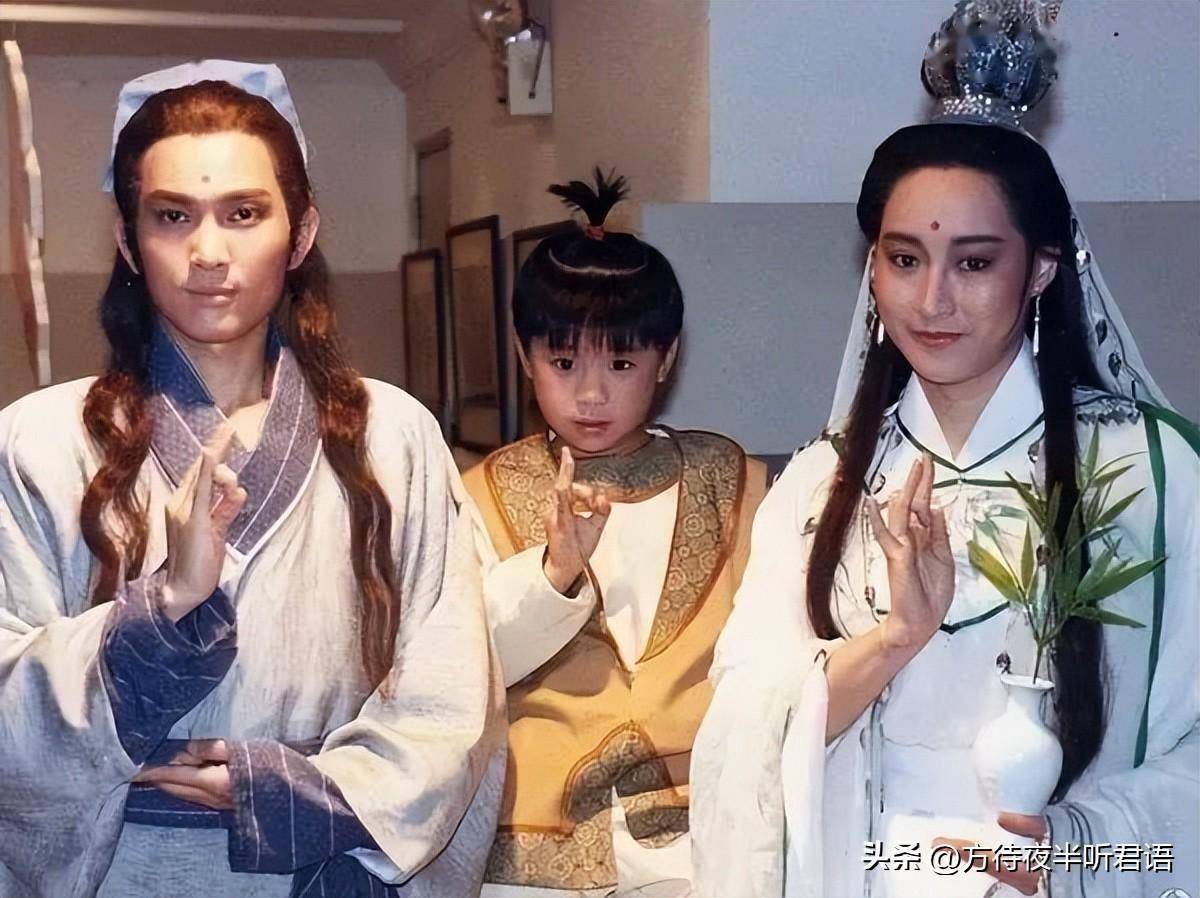 回忆:《新白娘子传奇》罕见幕后花絮照