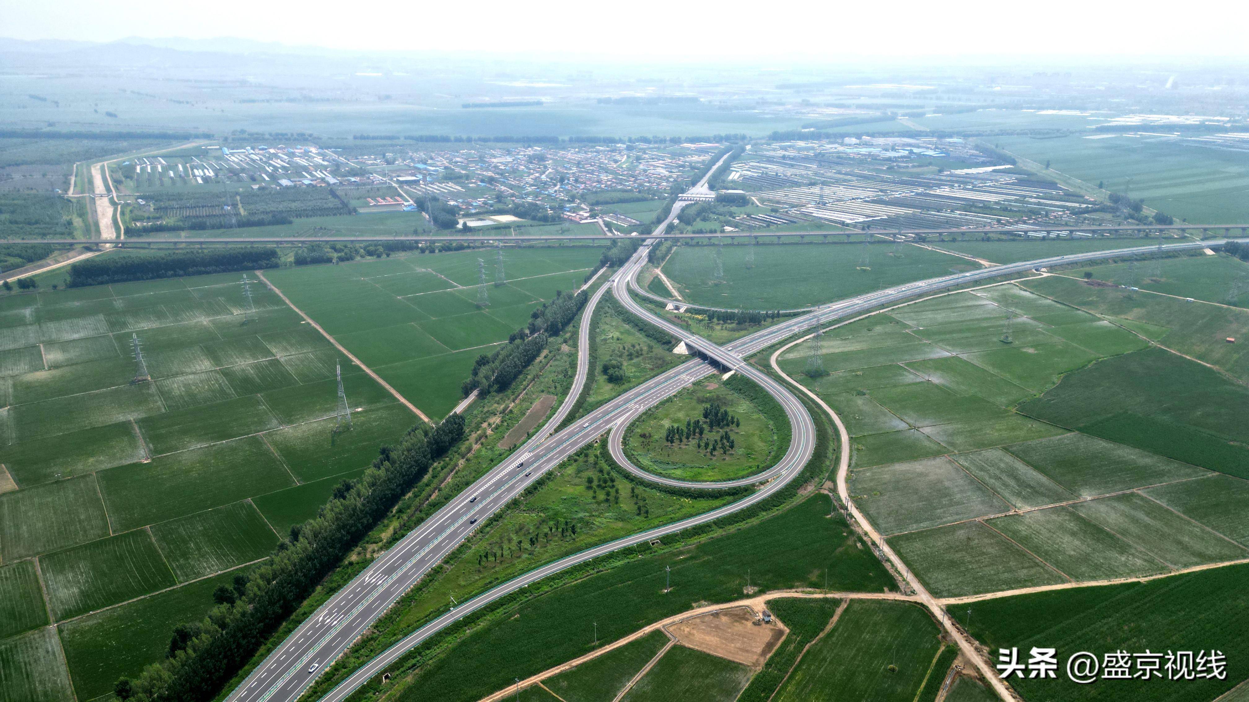 (原创)沈阳:道路连八方,风景美如画_康平_沈康_高速公路
