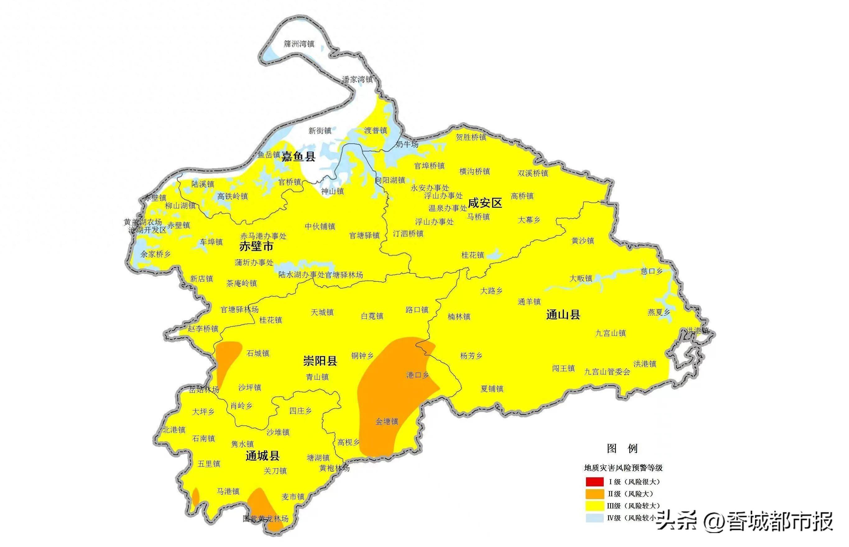 通山乡镇地图图片