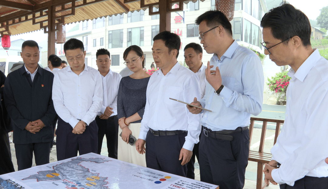 马泽江到长阳调研