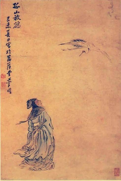 晚潮|写生西湖名人之林和靖:梅妻鹤子的情怀与情长