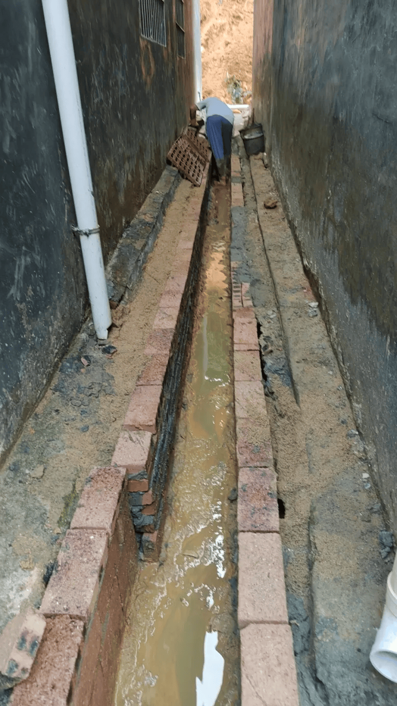 为增城村民"解忧"._排水沟_厦村_影响