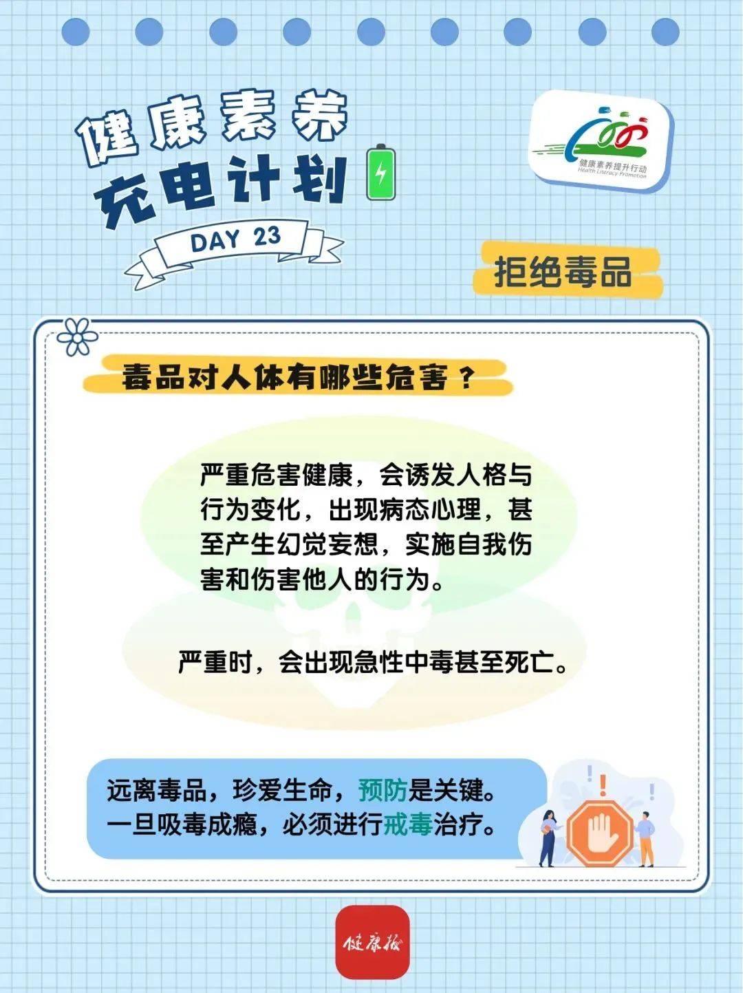 【提素养 促健康】毒品的危害你了解吗?怎样才算卫生厕所?