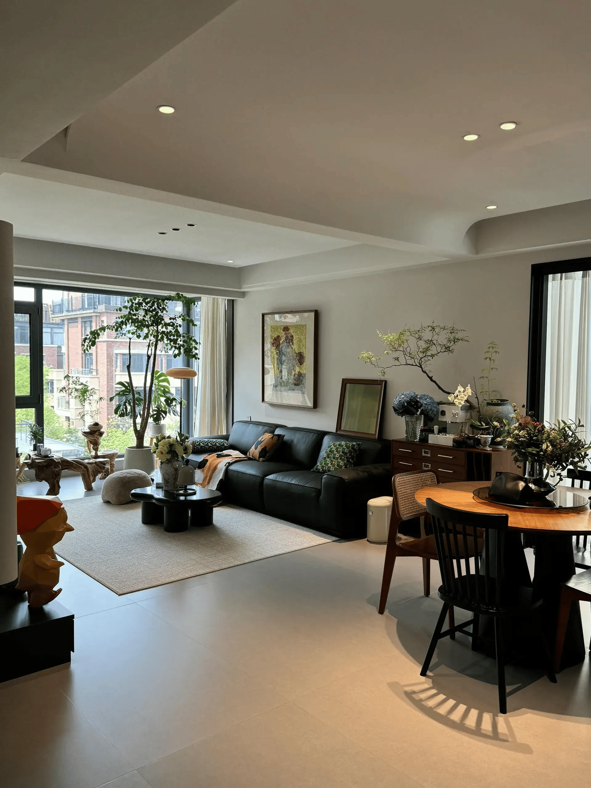 治愈系绿色,家中绿植带来的夏日清爽