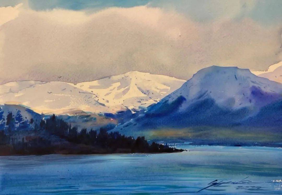 日本水彩画家——東俊達syunda azuma作品欣赏(九)