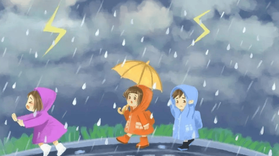 祈雨卡通图片