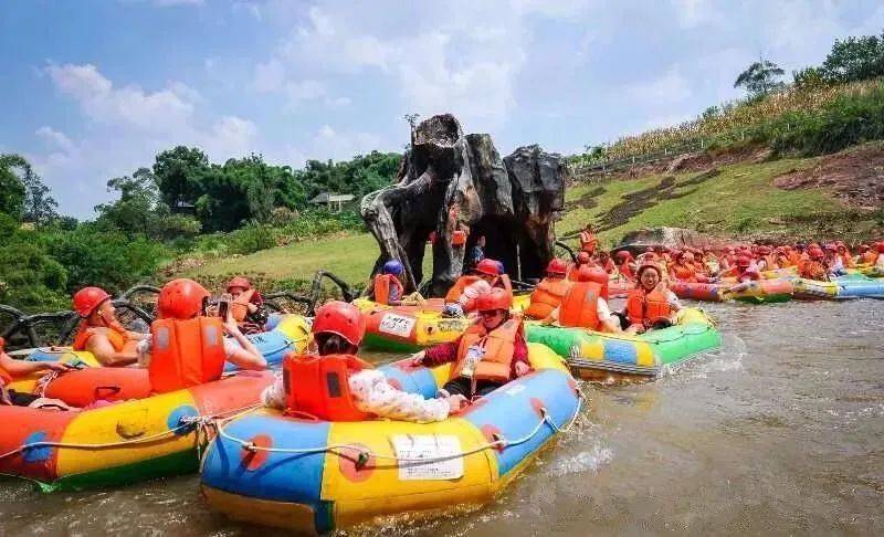涪江诗画长廊|第一波想耍水的人,已经开始……_遂宁_水上乐园_旅游