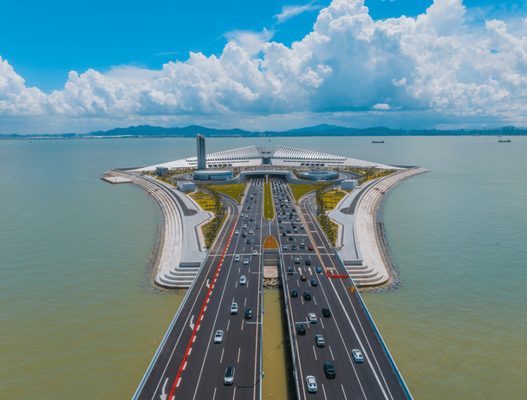 深中通道海底隧道最美天幕去哪了?