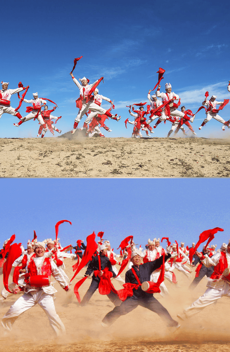 中国 | 敲起来就忘情的安塞腰鼓!