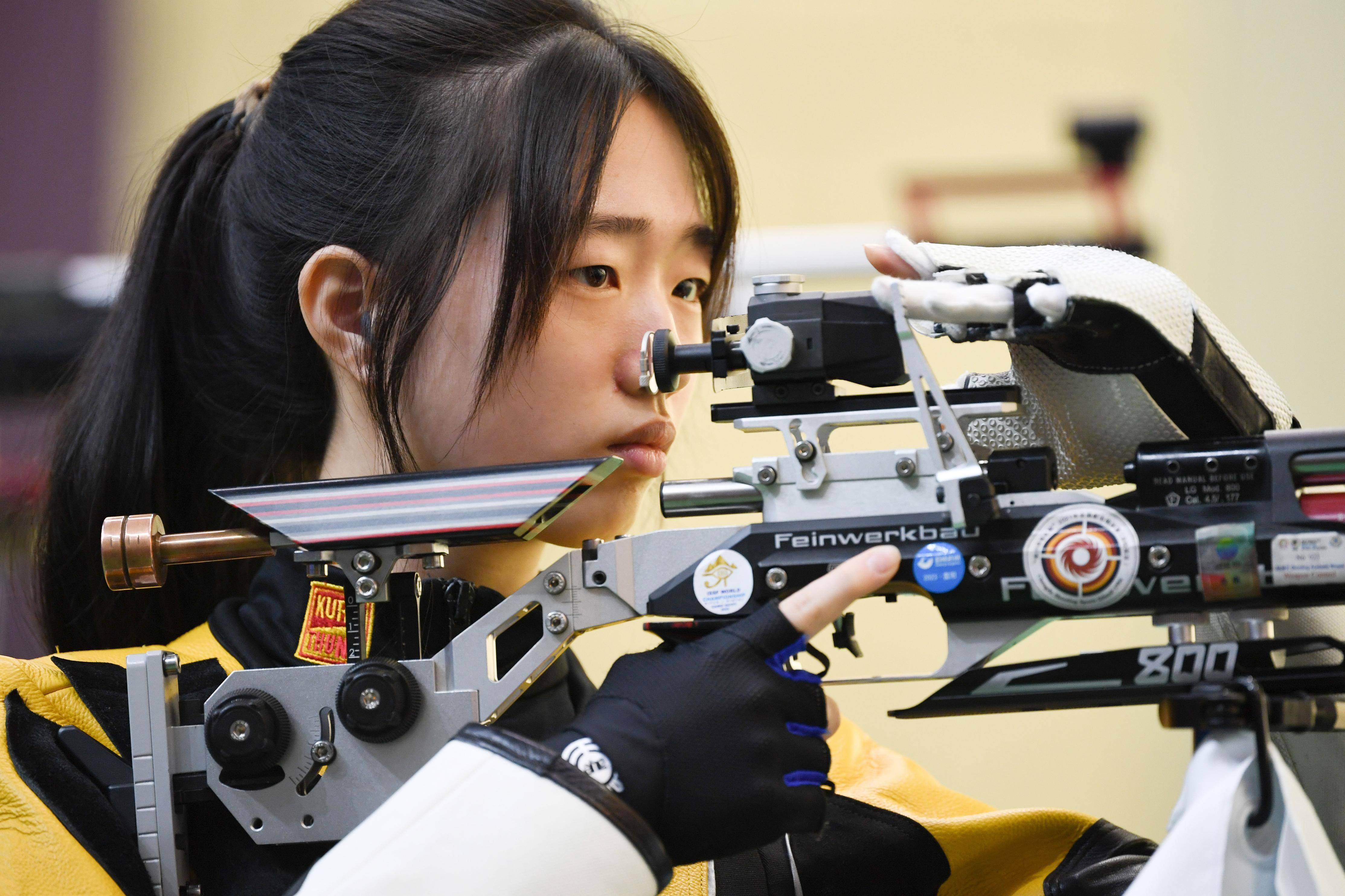 中国射击队青春风暴 瞄准巴黎奥运首金