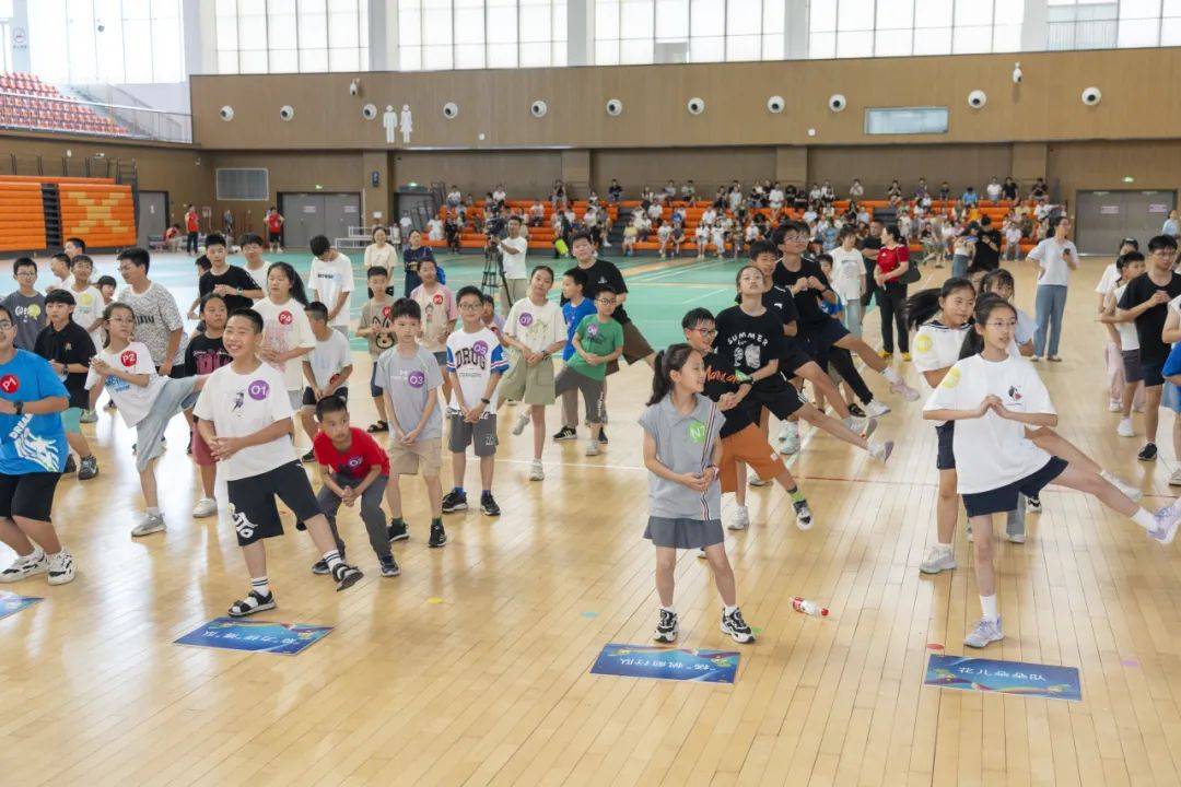 浙青年·爱运动丨用一场青少年趣味运动会开启"乐学一夏",共护"桐心"