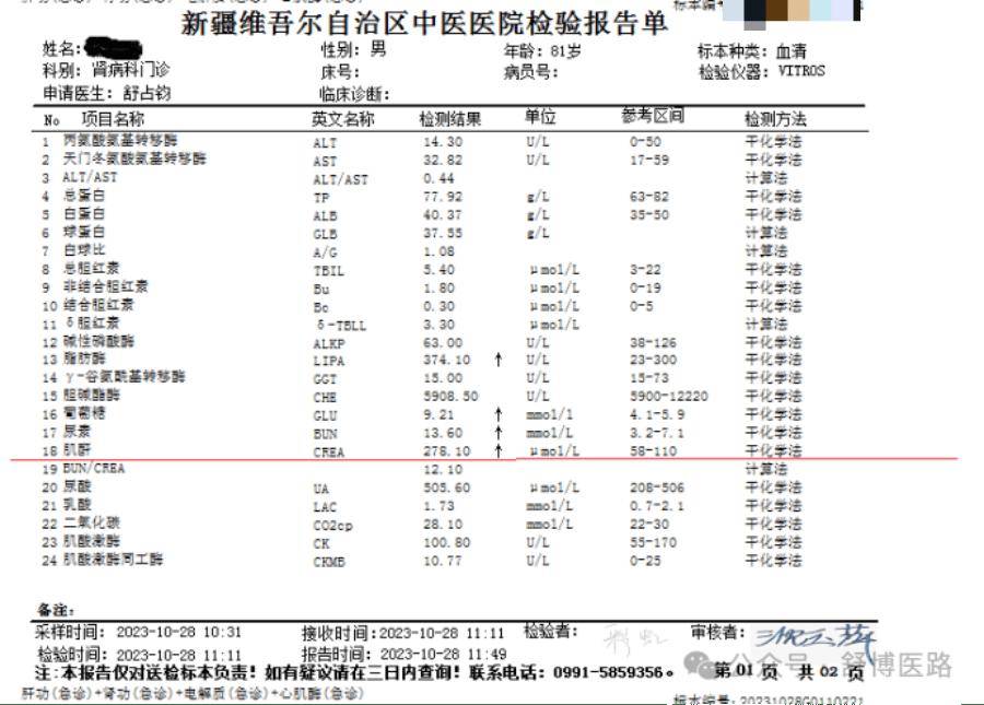 肾功能不全分四期图片