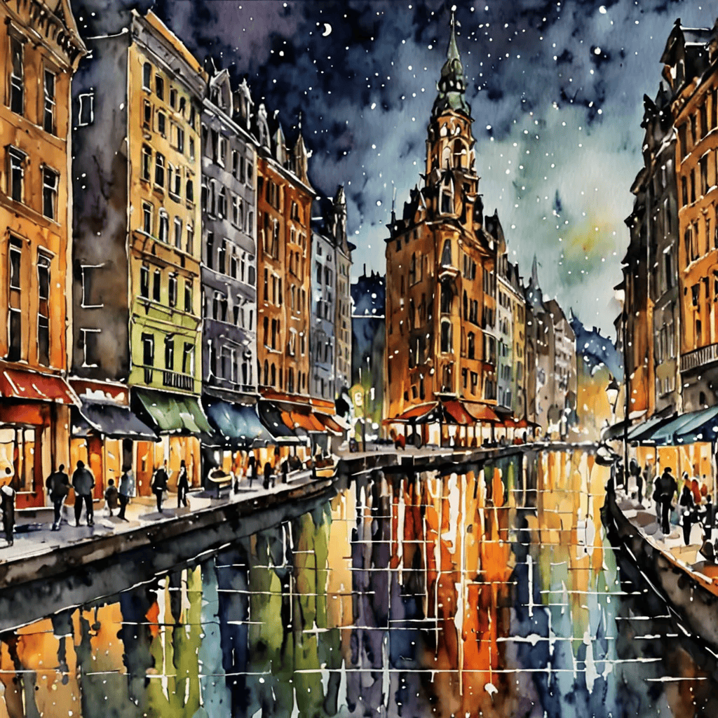 建筑风格话表现(水彩风格)▲建筑风格话表现(工业废土风格)▲建筑