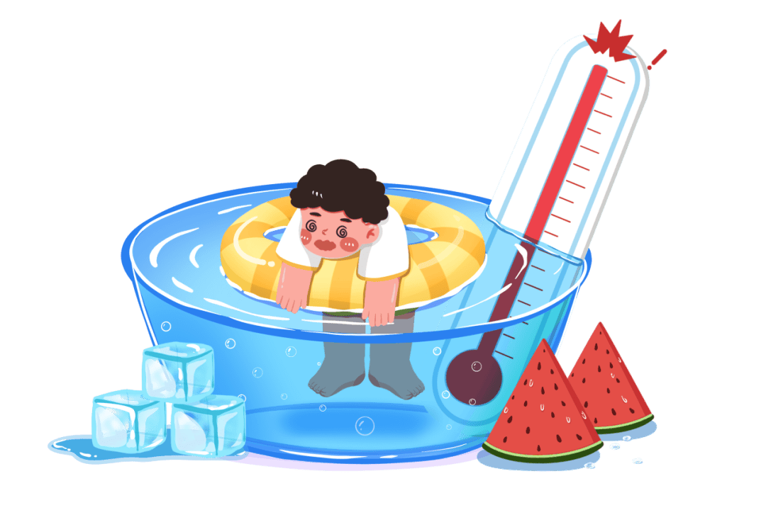 高温来袭,防暑降温提醒快趁"热"收下_体温_身体_情绪