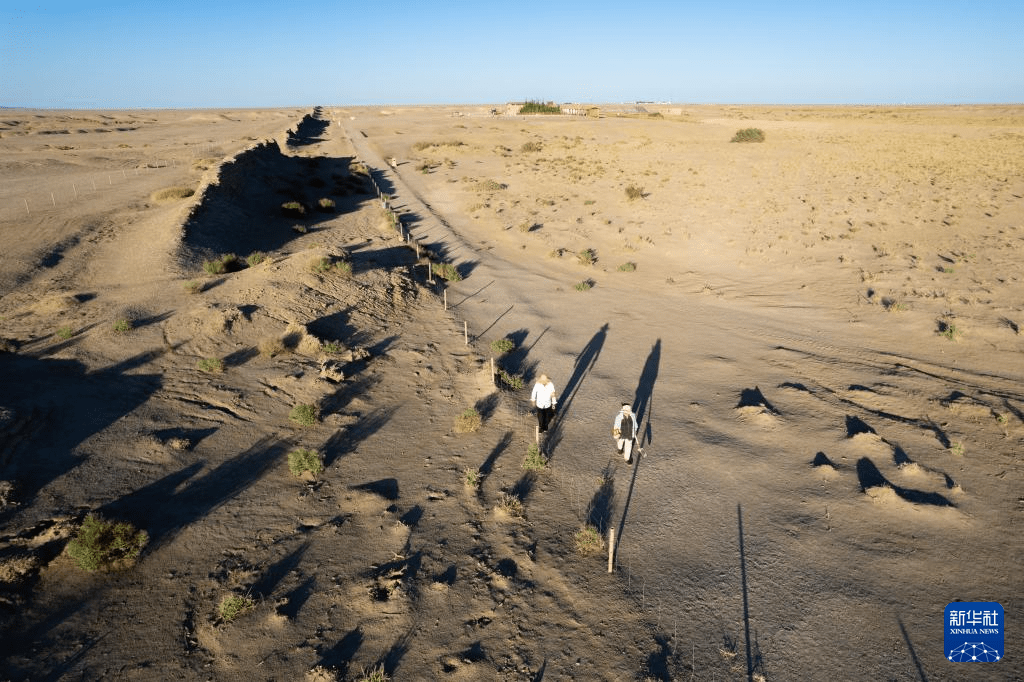 图片故事丨戈壁夫妻扎根大漠18年守护汉长城