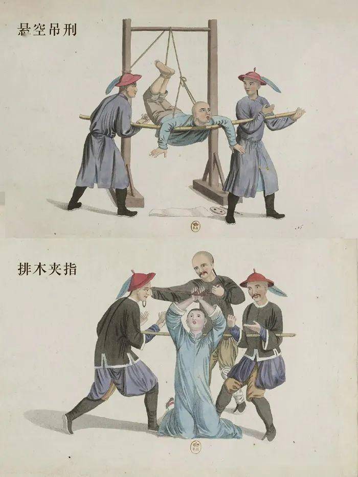 19世纪英国出版的《中国酷刑》