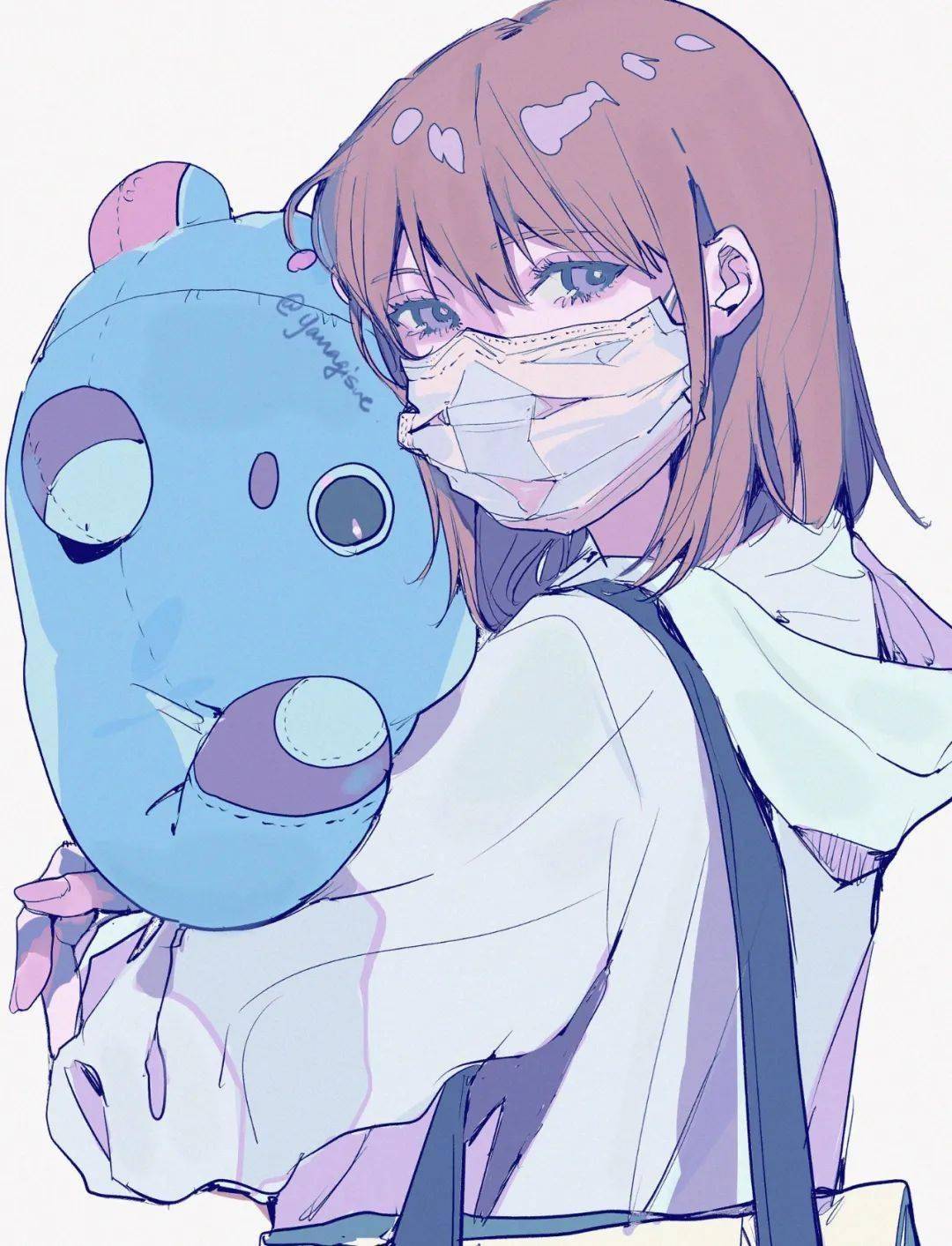 柳すえ(twi:@yanagisue),日本插画师,动画角色设计师.