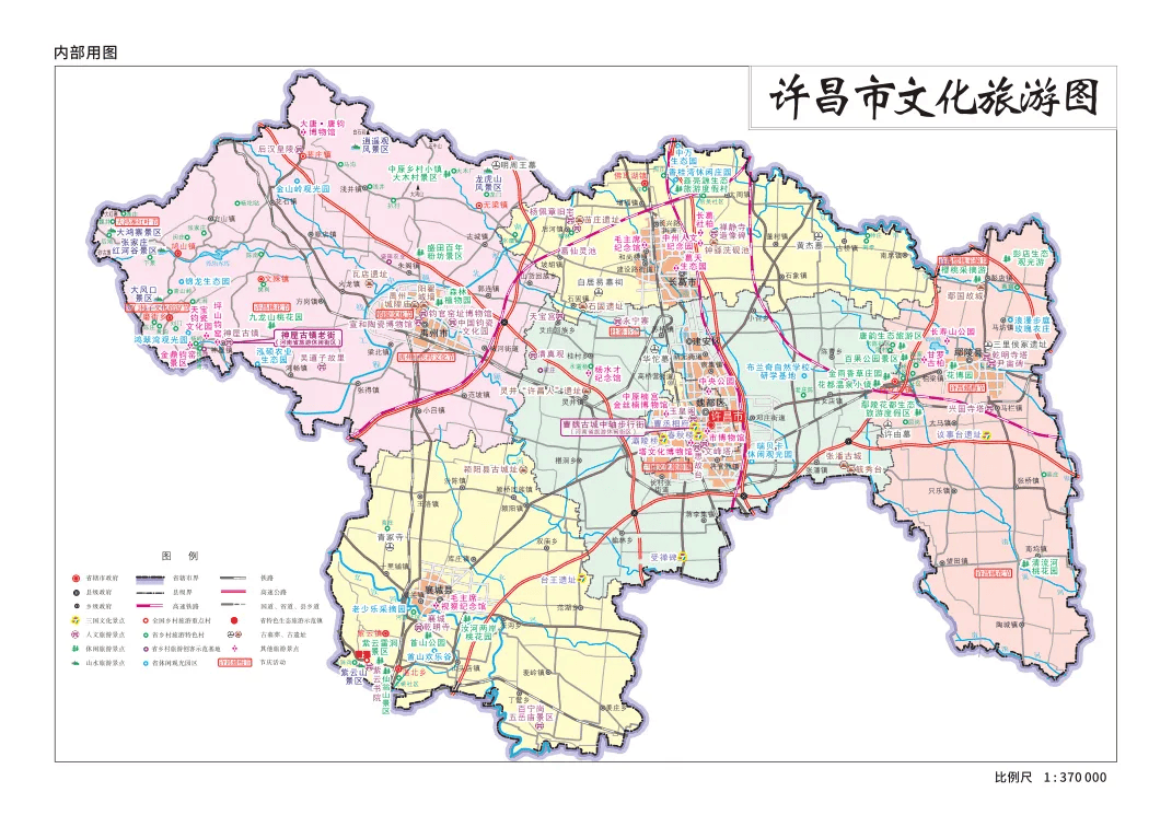 许昌魏都区地图最新图片