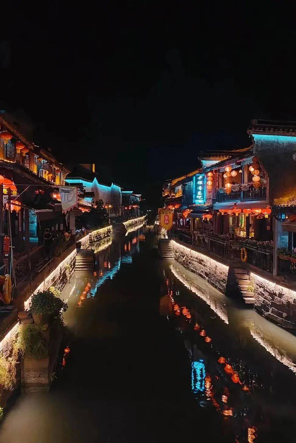 在湖州这些老街,邂逅夜幕下的江南风情!